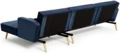 Habitat Andy Right Corner Velvet Clic Clac Sofa Bed - Navy 20 Habitat Andy Right Corner Velvet Clic Clac Sofa Bed - Navy -Chic Household Items 4461126 R Z005A