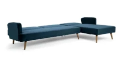 Habitat Andy Right Corner Velvet Clic Clac Sofa Bed - Navy 22 Habitat Andy Right Corner Velvet Clic Clac Sofa Bed - Navy -Chic Household Items 4461126 R Z007A