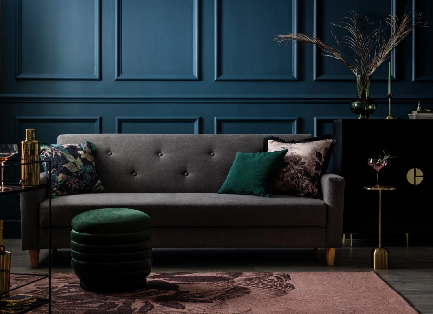 Habitat Brooks Clic Clac Fabric Sofa Bed - Grey 2 Habitat Brooks Clic Clac Fabric Sofa Bed - Grey - Image 2