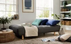 Habitat Kota 3 Seater Fabric Clic Clac Sofa Bed - Charcoal -Chic Household Items 5017737 R Z002C