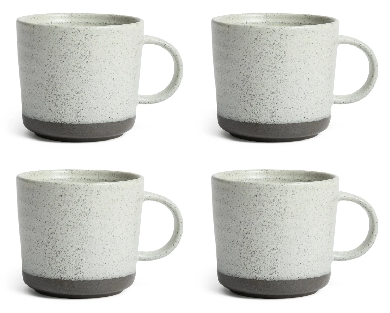 Habitat Textured Ripple Set Of 4 Mugs - Neutral 1 Habitat Textured Ripple Set Of 4 Mugs - Neutral