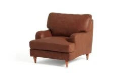 Habitat Livingston Leather Armchair - Tan -Chic Household Items 5654248 R Z002A