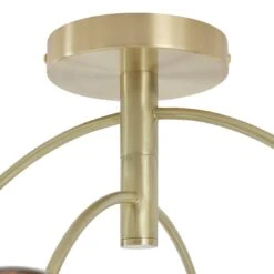 Habitat Hayle Tortoise Shell 4 Light Ceiling Light - Brass 9 Habitat Hayle Tortoise Shell 4 Light Ceiling Light - Brass -Chic Household Items 5792571 R Z004A
