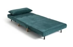Habitat Roma Single Velvet Chairbed - Teal 12 Habitat Roma Single Velvet Chairbed - Teal -Chic Household Items 5828108 R Z002A