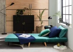 Habitat Roma Single Velvet Chairbed - Teal 19 Habitat Roma Single Velvet Chairbed - Teal -Chic Household Items 5828108 R Z003C