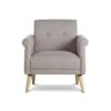 Habitat Evie Fabric Armchair In A Box - Natural