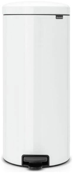 Brabantia 30 Litre Newlcon Pedal Bin - White