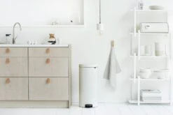 Brabantia 30 Litre Newlcon Pedal Bin - White 9 Brabantia 30 Litre Newlcon Pedal Bin - White -Chic Household Items 6214584 R Z005A