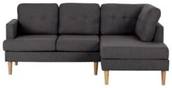 Habitat Joshua Fabric Corner Chaise Sofa - Charcoal -Chic Household Items 6259082 R Z002A