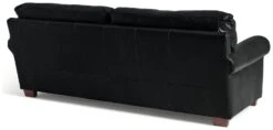 Habitat Salisbury Leather 4 Seater Sofa - Black -Chic Household Items 6872744 R Z003A
