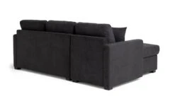 Habitat Reagan Left Corner Chaise Sofa Bed - Charcoal 16 Habitat Reagan Left Corner Chaise Sofa Bed - Charcoal -Chic Household Items 6980038 R Z004A