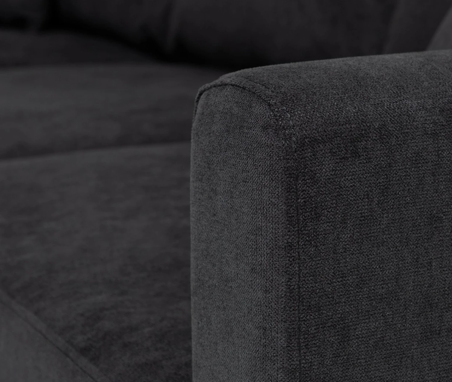 Habitat Reagan Left Corner Chaise Sofa Bed - Charcoal 9 Habitat Reagan Left Corner Chaise Sofa Bed - Charcoal - Image 9