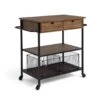 Habitat Metal And Wood Kitchen Trolley
