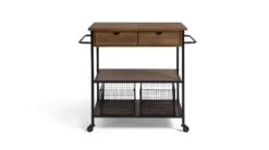 Habitat Metal And Wood Kitchen Trolley -Chic Household Items 7002324 R Z003A