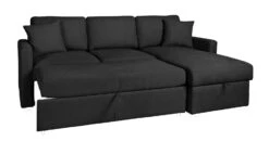 Habitat Reagan Right Corner Chaise Sofa Bed - Charcoal -Chic Household Items 7005307 R Z007A