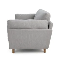 Habitat Habita Salome Fabric 2 Seater Sofa - Light Grey 14 Habitat Habita Salome Fabric 2 Seater Sofa - Light Grey -Chic Household Items 7040719 R Z004A