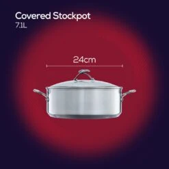 Circulon S Series 30cm Stainless Steel Stock Pot -Chic Household Items 7048955 R Z010A