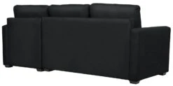 Habitat Reagan Corner Chaise Faux Leather Sofa Bed - Black 11 Habitat Reagan Corner Chaise Faux Leather Sofa Bed - Black -Chic Household Items 7067668 R Z004A