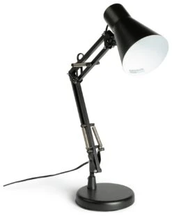 Habitat Swing Arm Desk Lamp - Matt Black 11 Habitat Swing Arm Desk Lamp - Matt Black -Chic Household Items 7073841 R Z001C