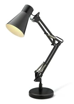 Habitat Swing Arm Desk Lamp - Matt Black 16 Habitat Swing Arm Desk Lamp - Matt Black -Chic Household Items 7073841 R Z006A