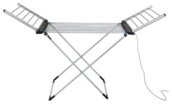 Minky Wing 12m Heated Clothes Airer With Cover -Chic Household Items 7076006 R Z003A