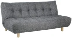 Habitat Kota Fabric Clic Clac Sofa Bed - Black And White 8 Habitat Kota Fabric Clic Clac Sofa Bed - Black And White -Chic Household Items 7097377 R Z002A