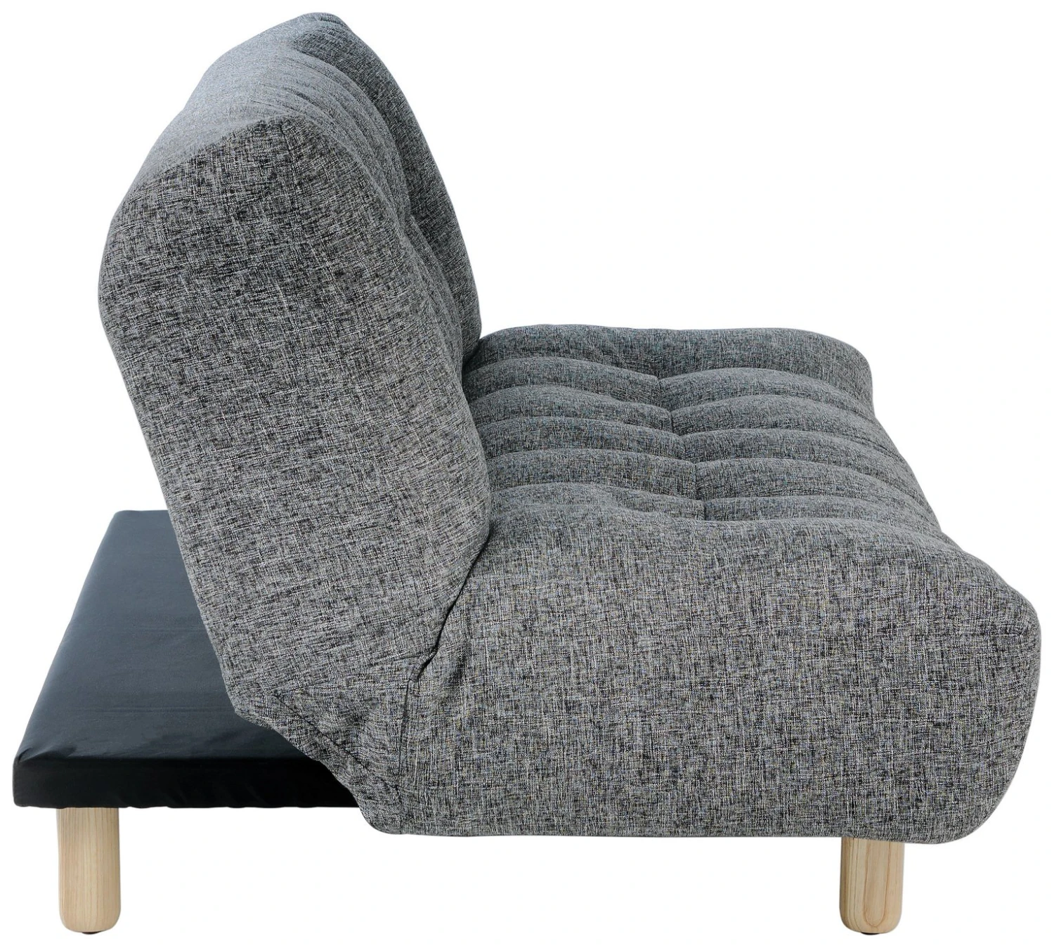 Habitat Kota Fabric Clic Clac Sofa Bed - Black And White 4 Habitat Kota Fabric Clic Clac Sofa Bed - Black And White - Image 4