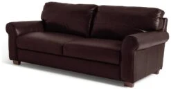 Habitat Salisbury Leather 4 Seater Sofa - Chocolate 12 Habitat Salisbury Leather 4 Seater Sofa - Chocolate -Chic Household Items 7119279 R Z002A