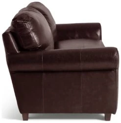 Habitat Salisbury Leather 4 Seater Sofa - Chocolate 14 Habitat Salisbury Leather 4 Seater Sofa - Chocolate -Chic Household Items 7119279 R Z004A