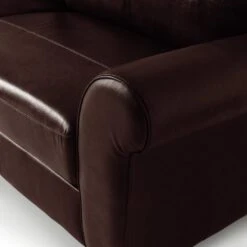 Habitat Salisbury Leather 4 Seater Sofa - Chocolate 15 Habitat Salisbury Leather 4 Seater Sofa - Chocolate -Chic Household Items 7119279 R Z006A