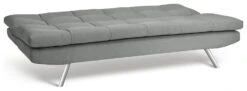 Habitat Nolan Fabric Clic Clac Sofa Bed - Light Grey -Chic Household Items 7233227 R Z003A