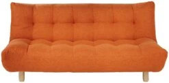 Habitat Kota 3 Seater Fabric Clic Clac Sofa Bed - Orange -Chic Household Items 7234192 R Z002A