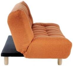 Habitat Kota 3 Seater Fabric Clic Clac Sofa Bed - Orange -Chic Household Items 7234192 R Z003A