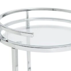 Habitat Chrome And Glass Drinks Trolley 10 Habitat Chrome And Glass Drinks Trolley -Chic Household Items 7312966 R Z003A