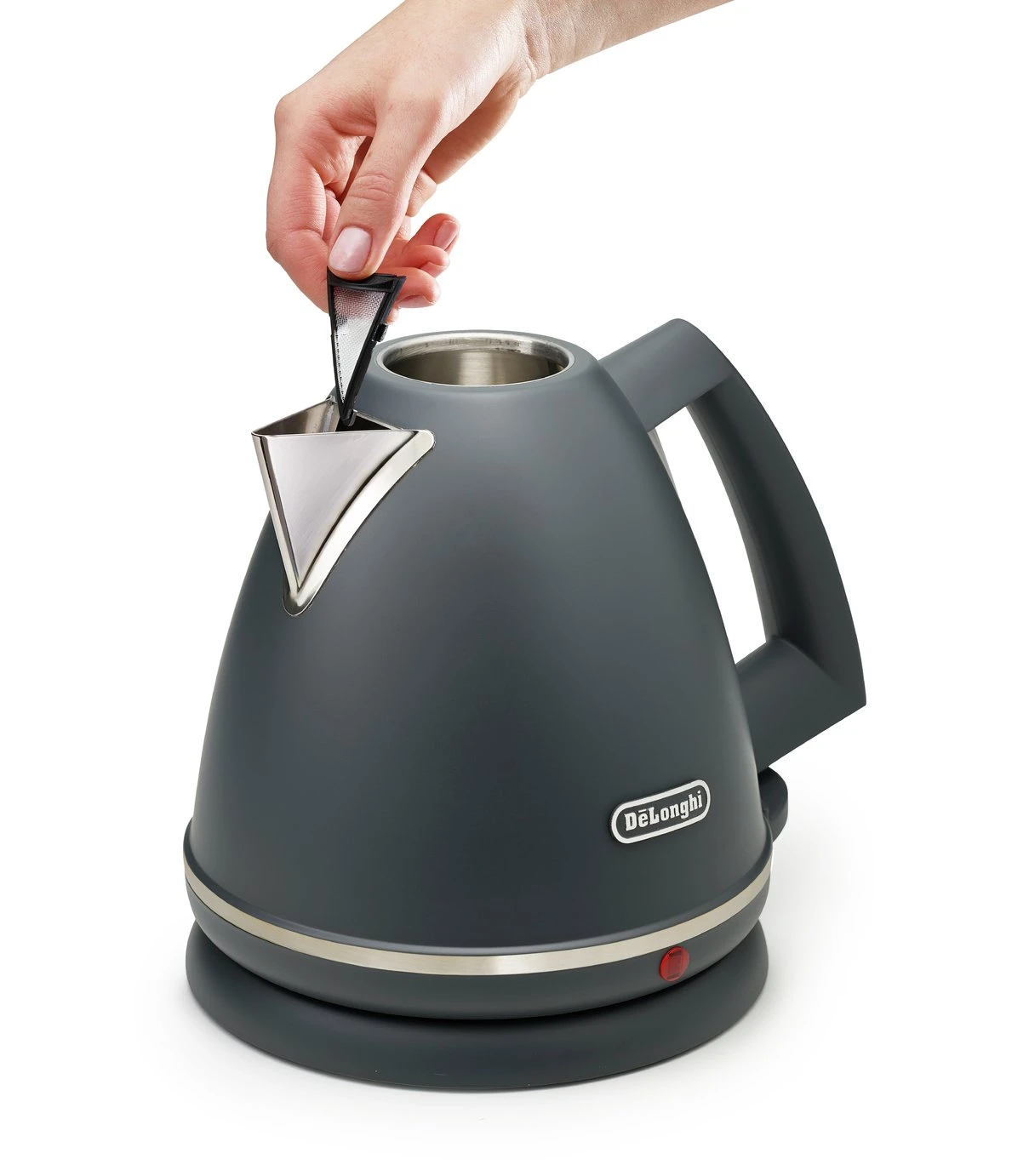 De'Longhi KBX3016.GY Argento Silva Kettle - Grey 4 De'Longhi KBX3016.GY Argento Silva Kettle - Grey - Image 4