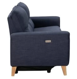 Habitat Tommy Fabric 3 Seater Power Recliner Sofa -Navy Blue -Chic Household Items 7627565 R Z003A