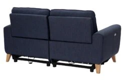 Habitat Tommy Fabric 3 Seater Power Recliner Sofa -Navy Blue -Chic Household Items 7627565 R Z004A