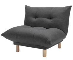 Habitat Kota Fabric Armchair - Charcoal -Chic Household Items 7636305 R Z002A
