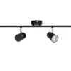 Habitat 4 Light Spotlight Bar - Matt Black
