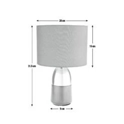 Habitat Duno Touch Table Lamp - Copper & Pink -Chic Household Items 7644191 R Z020A