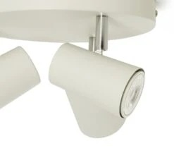 Habitat 3 Light Spotlight Plate - Matt White -Chic Household Items 7653326 R Z003A
