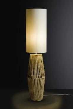 Habitat Global Rope Base Floor Lamp - Natural -Chic Household Items 7653591 R Z002A