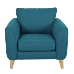 Habitat Cooper Fabric Armchair - Teal