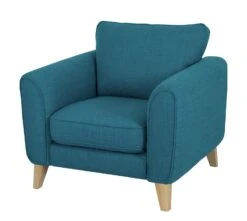 Habitat Cooper Fabric Armchair - Teal -Chic Household Items 7830974 R Z002A