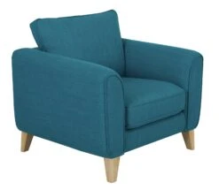 Habitat Cooper Fabric Armchair - Teal -Chic Household Items 7830974 R Z004A