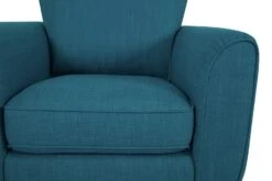 Habitat Cooper Fabric Armchair - Teal -Chic Household Items 7830974 R Z007A