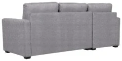 Habitat Reagan Left Corner Storage Sofa Bed - Grey -Chic Household Items 7842766 R Z004A