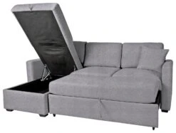 Habitat Reagan Left Corner Storage Sofa Bed - Grey -Chic Household Items 7842766 R Z005A