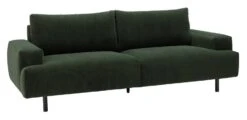 Habitat Julien Fabric 3 Seater Sofa - Dark Green -Chic Household Items 7911408 R Z002A