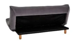 Habitat Kota 3 Seater Velvet Clic Clac Sofa Bed - Grey -Chic Household Items 7917282 R Z004A